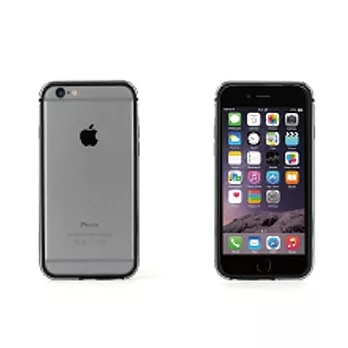 Tunewear Shockmount iPhone6S／6耐衝擊邊框保護套灰/黑