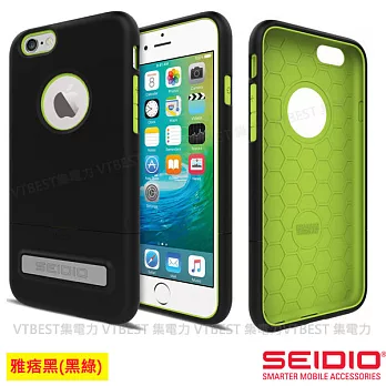 New SURFACE™ 都會時尚雙色保護殼 for Apple iPhone 6 Plus / 6s Plus黑綠