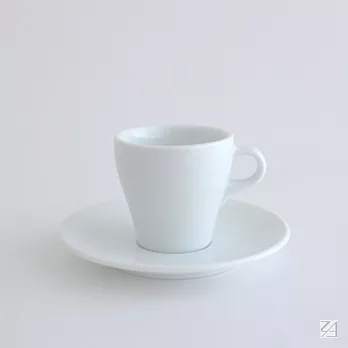 日本ORIGAMI 摺紙咖啡陶瓷杯組 卡布杯 180ml (純白色)純白色