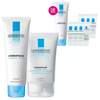 LA ROCHE-POSAY理膚寶水 水感超保濕晚安雙星組