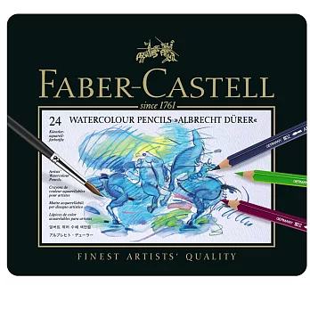 FABER-CASTELL 藝術專家 水彩色鉛筆24色