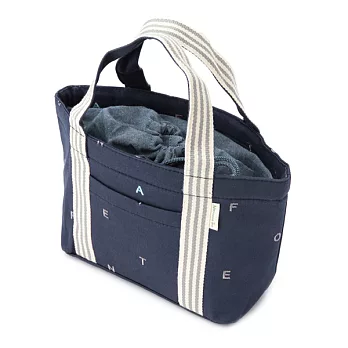 【Afternoon Tea】ATLOGO刺繡保冷便當袋（海軍藍）