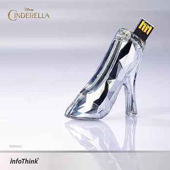 InfoThink CINDERELLA 玻璃鞋名片夾隨身碟 8GB