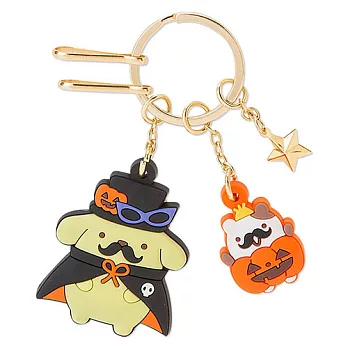 《Sanrio》SANRIO明星萬聖南瓜派對系列鑰匙圈(布丁狗魔術師)