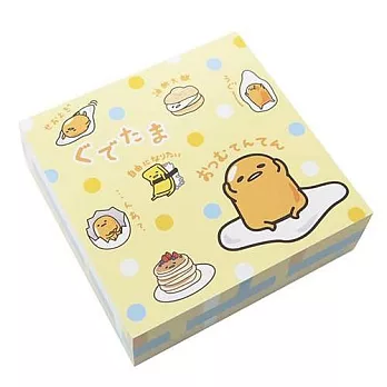 《Sanrio》蛋黃哥方塊便條紙(集合點點)