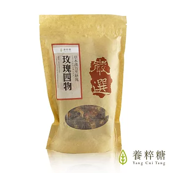 【養粹糖】草本漢方黑糖塊-玫瑰四物500g