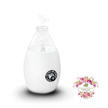 Trillia MINA 3 手工原木全球最小精油擴香儀-純白烤漆純白