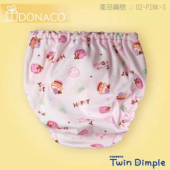 DONACO多納客-02-甜美洋菓子-粉紅(小女童內褲)110粉紅色