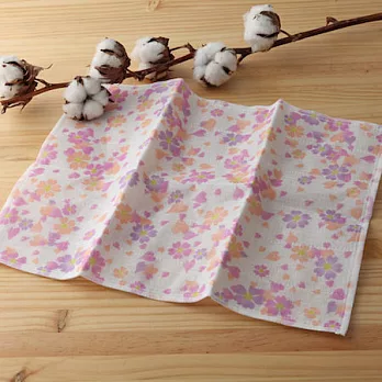 taoru 日本毛巾 奈良蚊帳生地_舞櫻 34*40cm