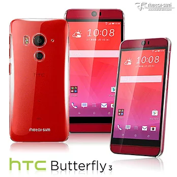 【Metal-Slim】HTC Butterfly 3 高抗刮透明新型保護殼