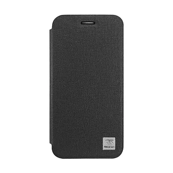 Metal-Slim Asus Zenfone 2 Laser(ZE500KL)PC 亞麻紋側翻站立皮套黑