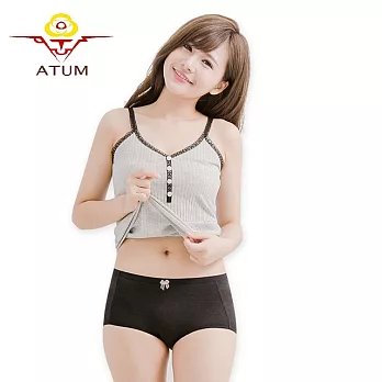 ATUM ph5.5酸鹼平衡褲 繽紛少女三角褲M黑