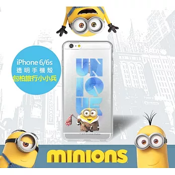 minions 小小兵 iPhone 6 / 6S 4.7吋透明保護套-包柏旅行