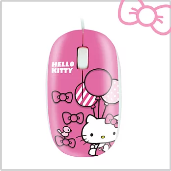 Hello Kitty 鏡面光學滑鼠粉紅派對
