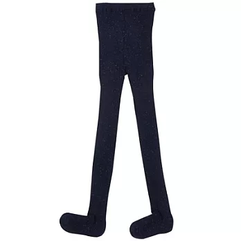 [MUJI無印良品]女棉結混螺紋直角褲襪M~L深藍