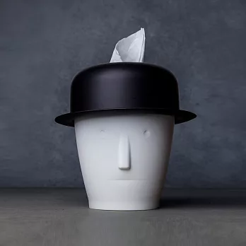 QUALY 麥克先生-垃圾筒白色