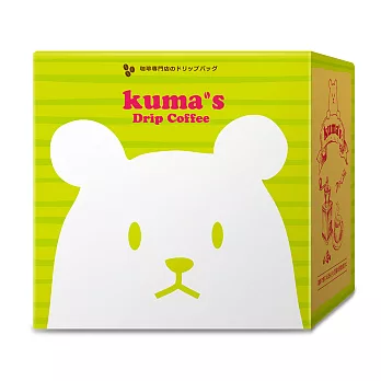 【kuma’s熊愛】炭燒風味掛耳式咖啡10P組