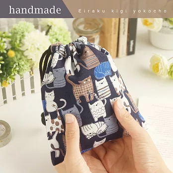 TinyLove 迷你束口袋‧喵喵小花貓