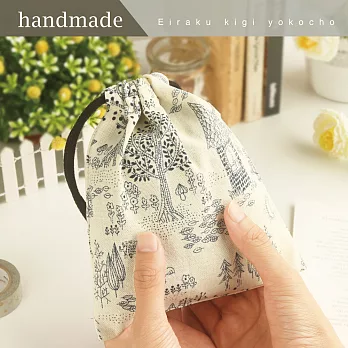 TinyLove 迷你束口袋‧藍色森林