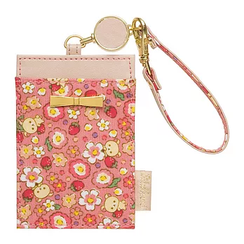 San-X 懶妹的草苺花系列伸縮車票夾
