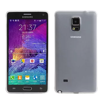 【BIEN】SAMSUNG Note 4 手感超薄包機硬質保護殼 (霧白)