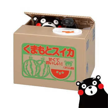 【日本進口正版】 熊本熊 存錢筒/儲金箱 Kumamon 庫瑪蒙