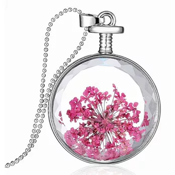 AmaZing 生如夏花-巧手工藝押花項鍊 (H033N)