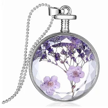 AmaZing 生如夏花-巧手工藝押花項鍊 (H039N)