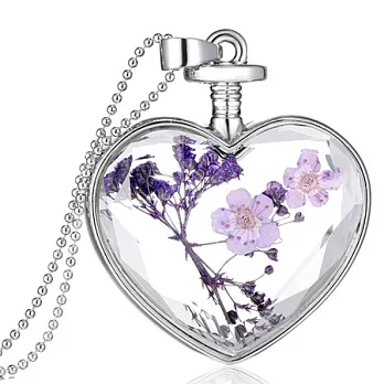 AmaZing 生如夏花-巧手工藝押花項鍊 (H045N)