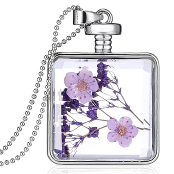 AmaZing 生如夏花-巧手工藝押花項鍊 (H053N)