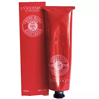 【L’OCCITANE】乳油木玫瑰護手霜 (150ml)送Magic Key 護手霜推擠器