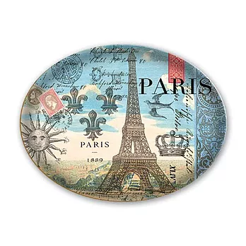 [蜜雪兒]浪漫巴黎玻璃皂碟