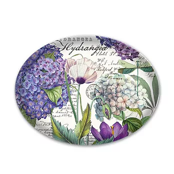 [蜜雪兒]繽紛繡球玻璃皂碟