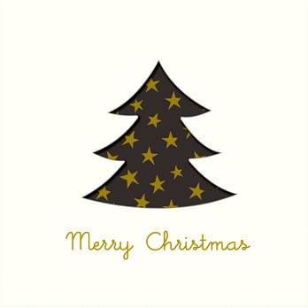 【MARK’S】2015聖誕節造型卡片_窗花信封(聖誕樹)