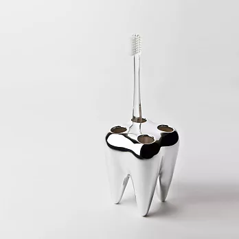 Propaganda 臼齒牙刷架銀色