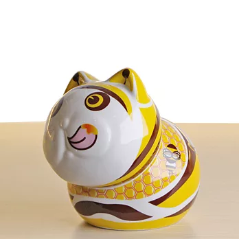 設計師品牌TOPCHOICE存錢筒-蜂蜜貓