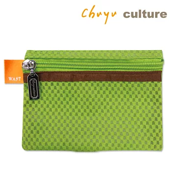 珠友 A6/50K立體收納網袋-WANTC綠