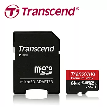 創見 microSDXC 64GB UHS-I Class 10 記憶卡(60MB)