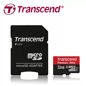 創見 microSDHC 32GB UHS-I Class 10 記憶卡(60MB)