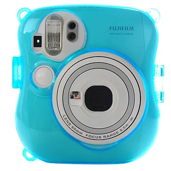 Kamera 水晶殼 for instax mini 25果凍藍