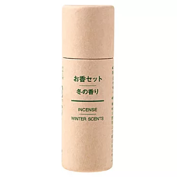 [MUJI無印良品]線香組(冬季香氣)/長型.4種×8支