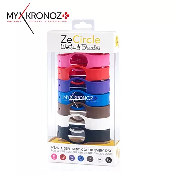 MYKRONOZ ZeCircle 可替換錶帶-個性款(7入裝)