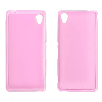 【BIEN】SONY Xperia M4 Aqua 輕量氣質軟質保護殼 (霧粉紅)