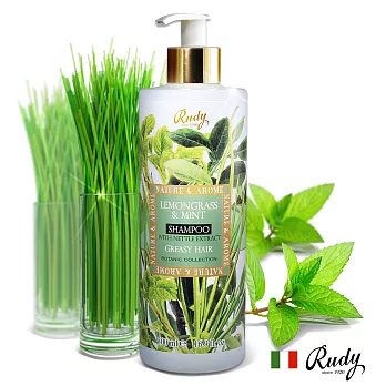 義大利Rudy Profumi草本健髮洗髮精(檸檬薄荷+大蕁麻)500ml