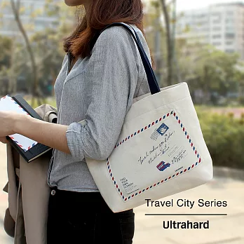 Ultrahard Travel City郵片城市系列- 隨行托特包