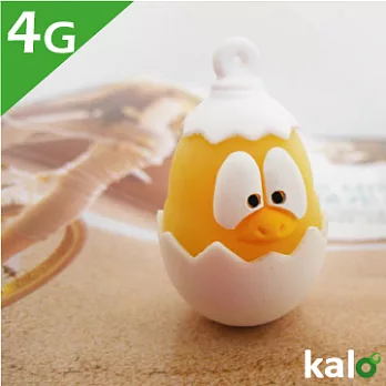 KALO 卡樂創意 造型隨身碟USB 聖誕交換禮物-4GB小雞