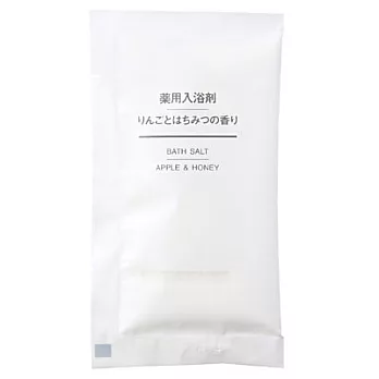 [MUJI無印良品]泡澡劑小包/蘋果蜂蜜.30g