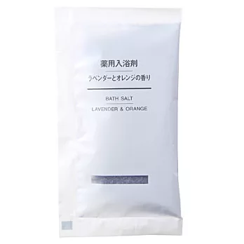 [MUJI無印良品]泡澡劑小包/薰衣草橘子.25g
