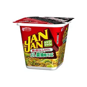 日本【小豬】JAN燒炒杯麵-醬油風味