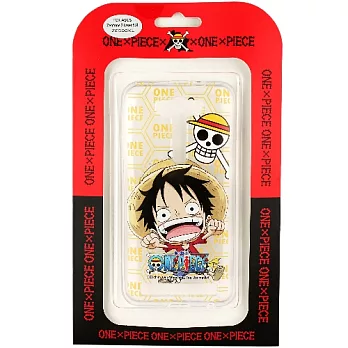 【航海王】ASUS ZenFone 2 Laser 5吋(ZE500KL) 彩繪YA系列透明保護軟套魯夫